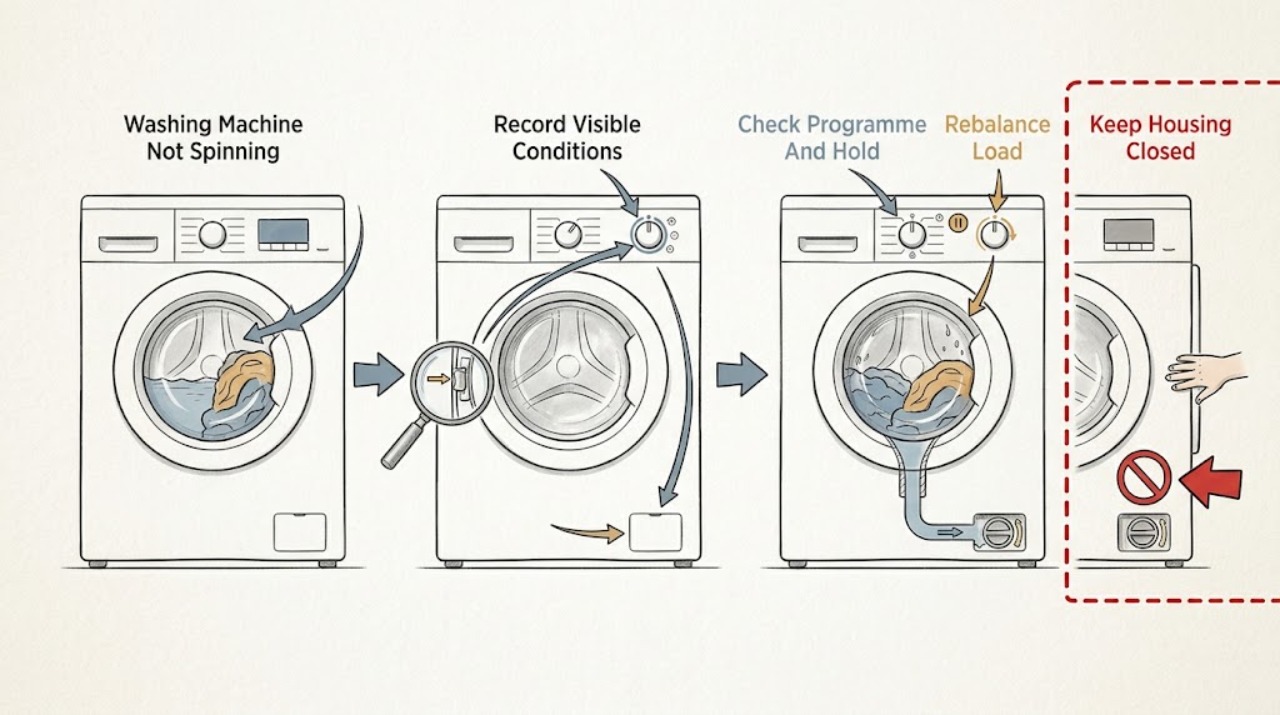 Washing Machine Not Spinning