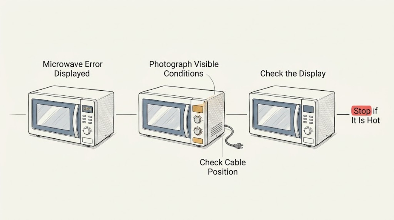 Microwave Error Displayed