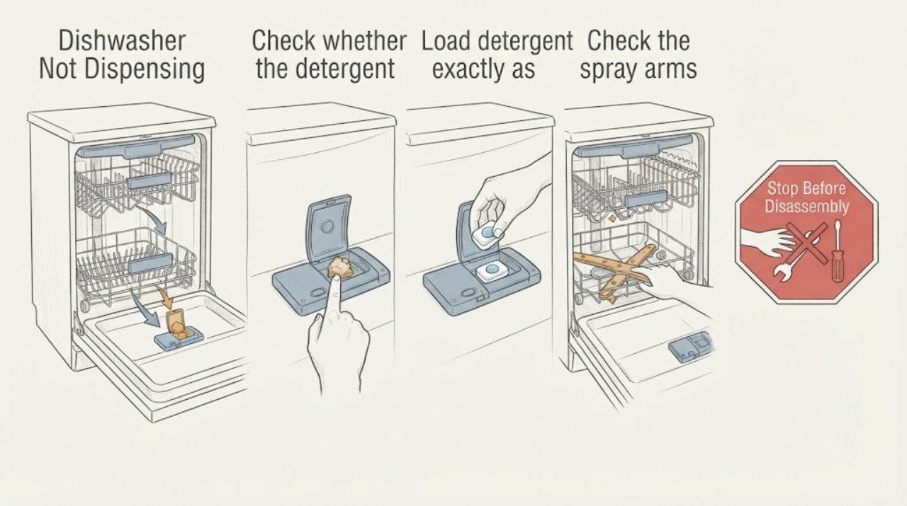 Dishwasher Not Dispensing