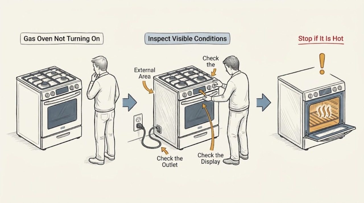 Gas Oven Not Turning On