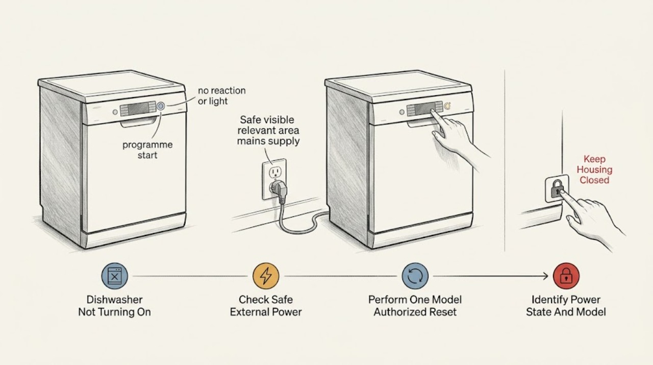 Dishwasher Not Turning On