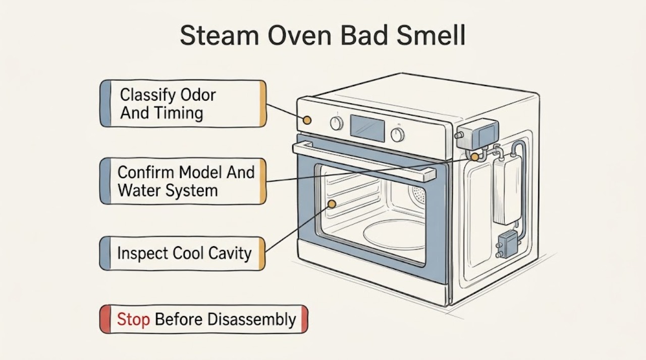 Steam Oven Bad Smell