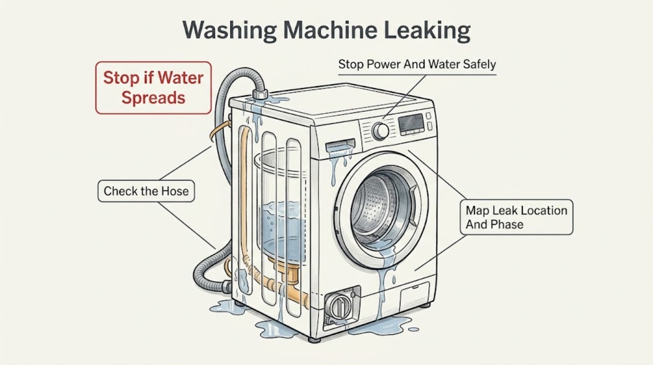 Washing Machine Leaking
