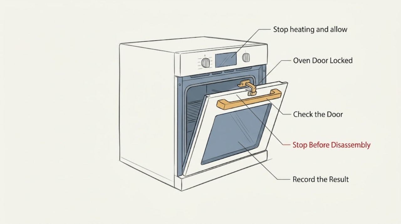 Oven Door Locked