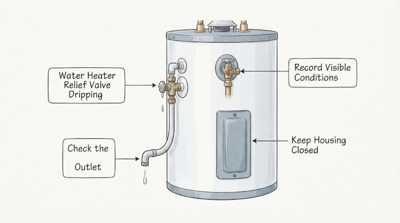 Water Heater Relief Valve Dripping