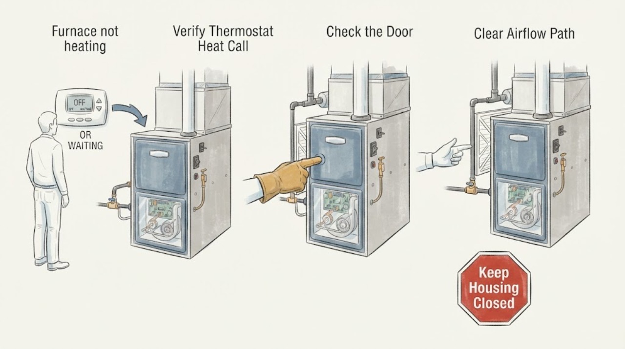 Furnace not heating