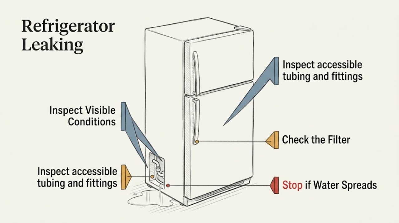 Refrigerator Leaking