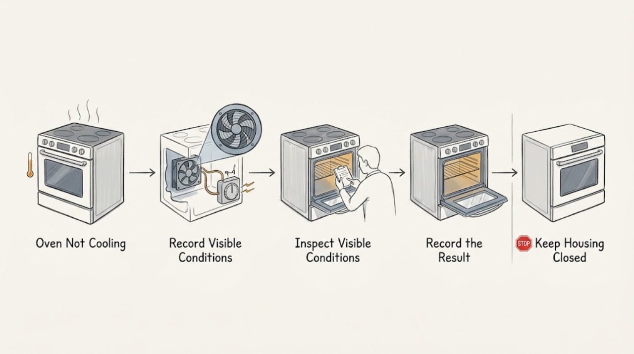 Oven Not Cooling