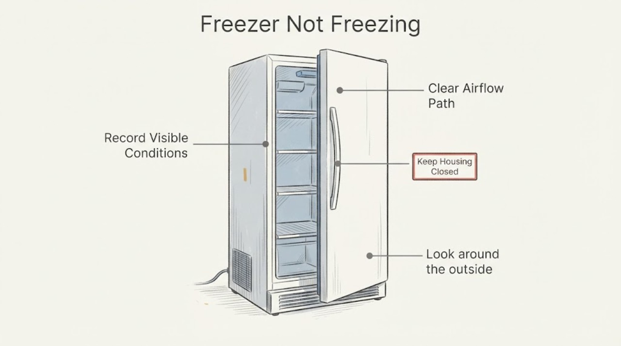 Freezer Not Freezing
