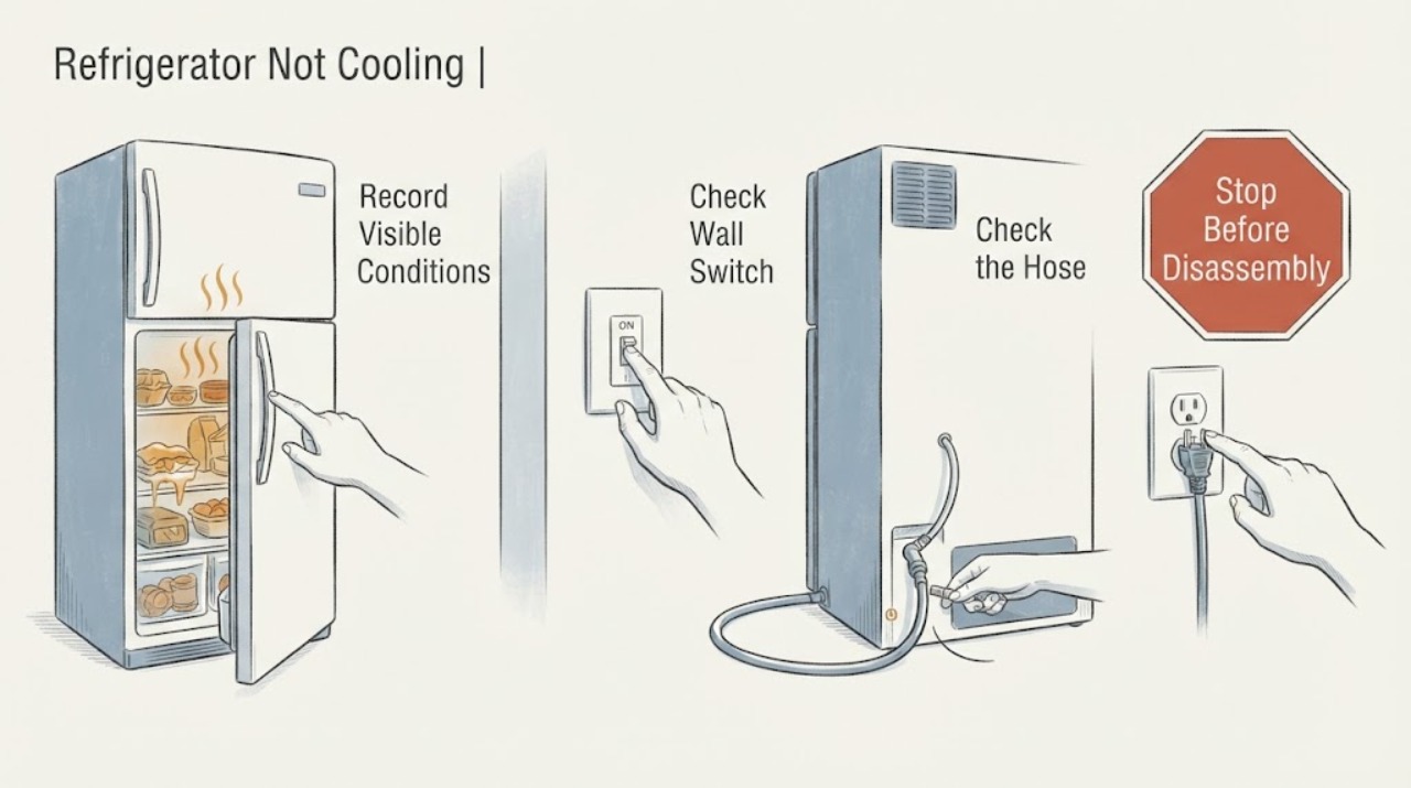 Refrigerator Not Cooling