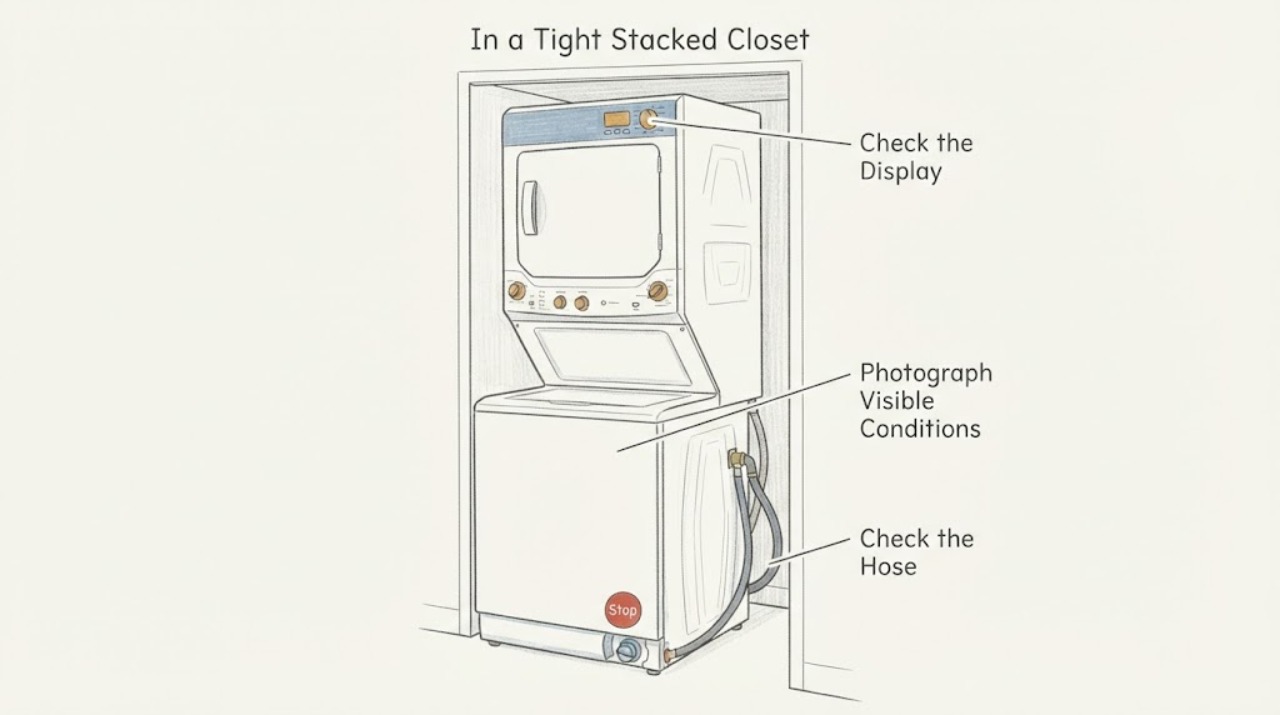 In a Tight Stacked Closet