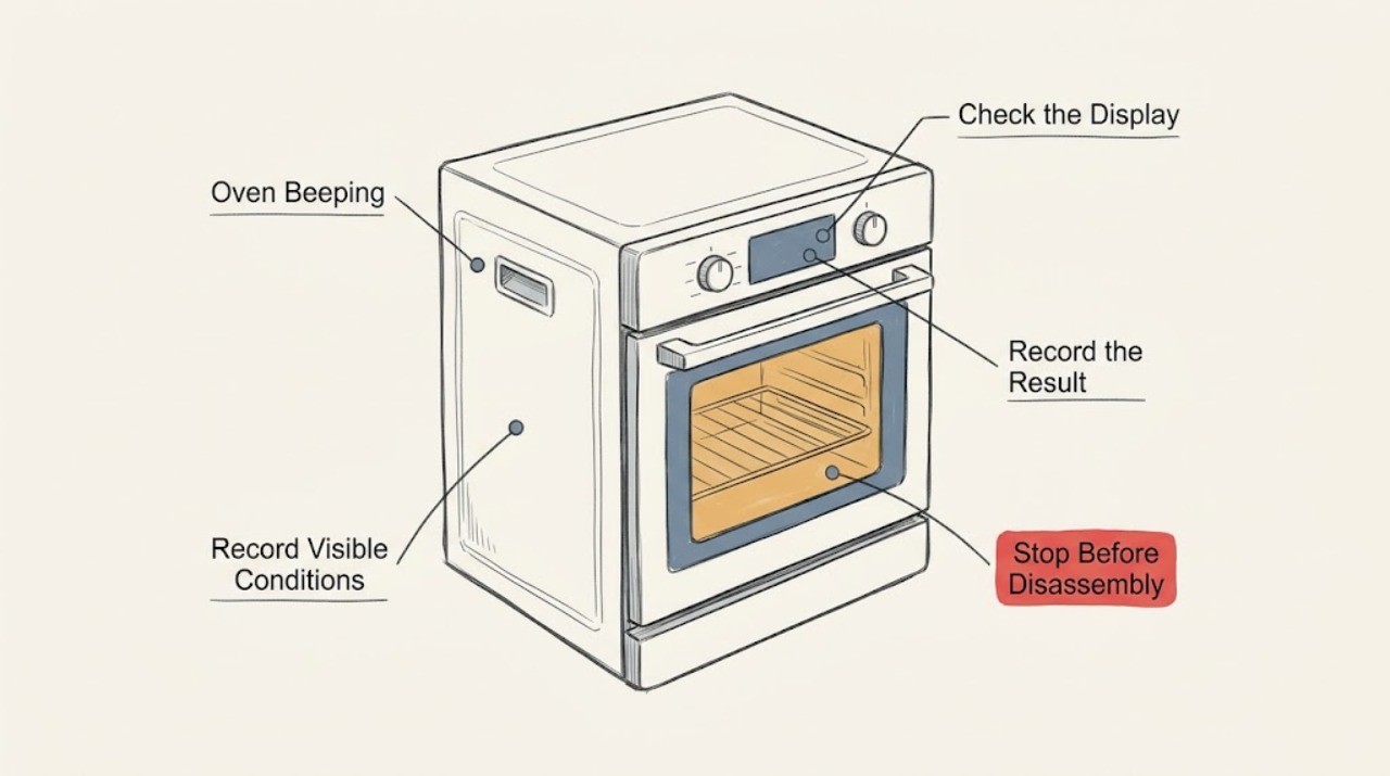 Oven Beeping