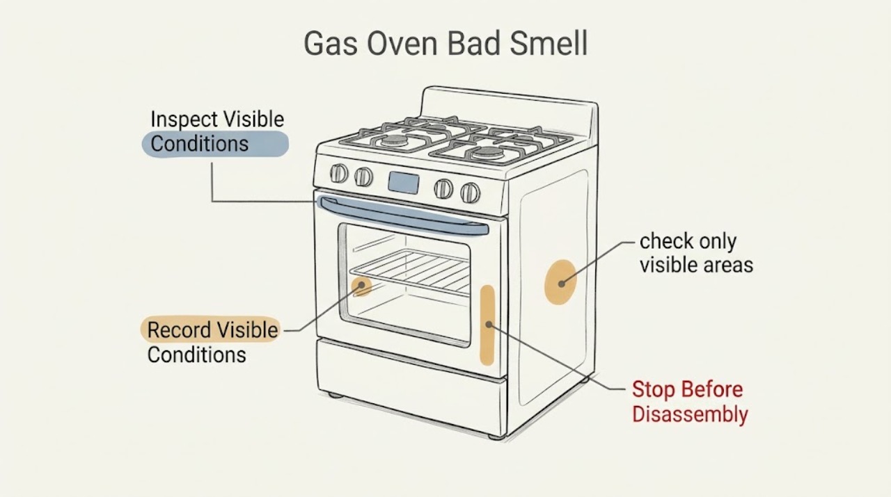 Gas Oven Bad Smell