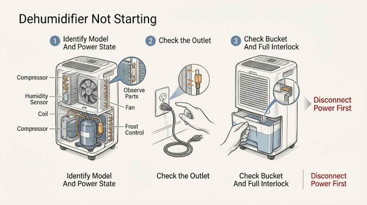 Dehumidifier Not Starting
