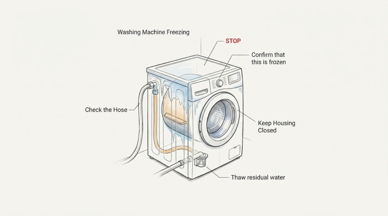 Washing Machine Freezing