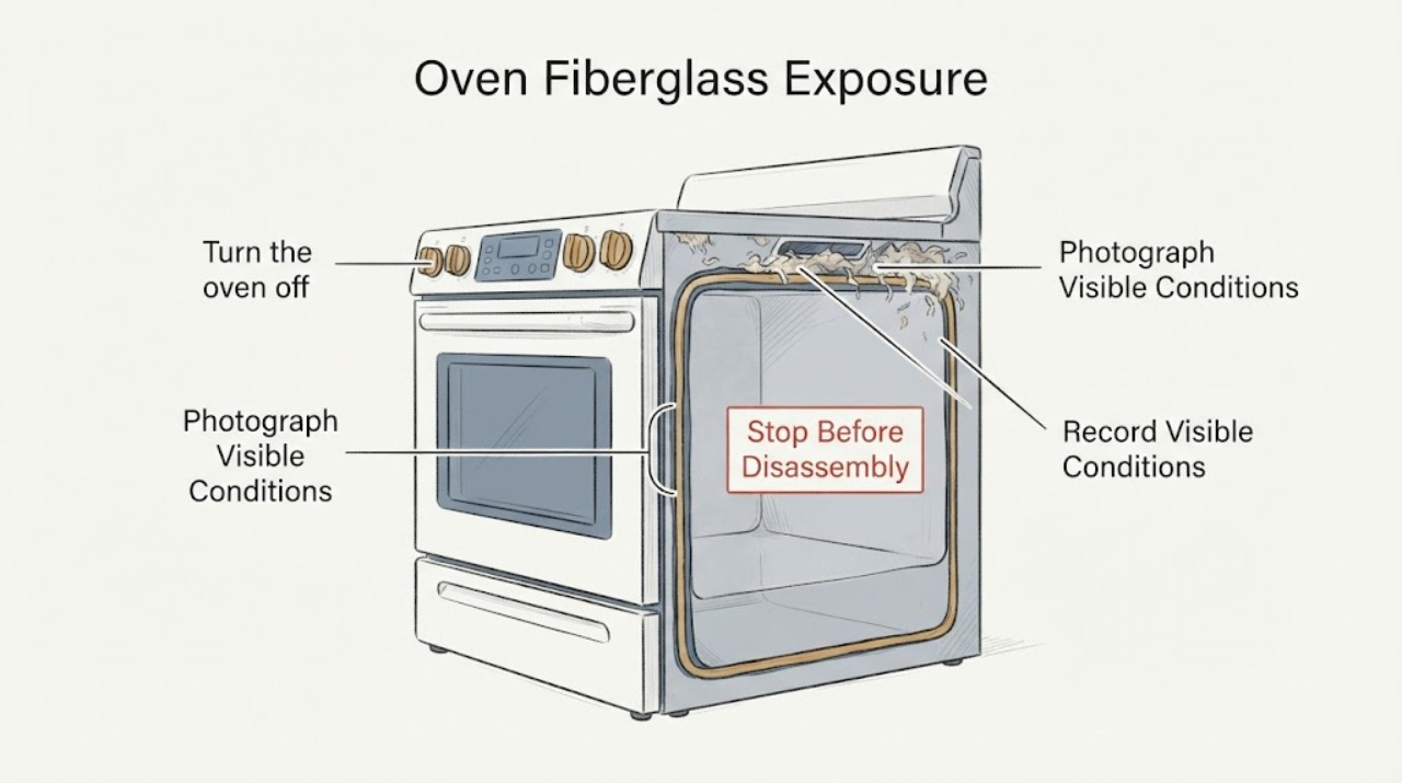 Oven Fiberglass Exposure