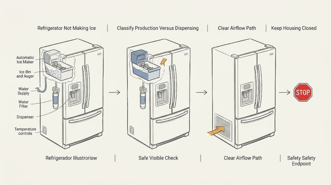 Refrigerator Not Making Ice