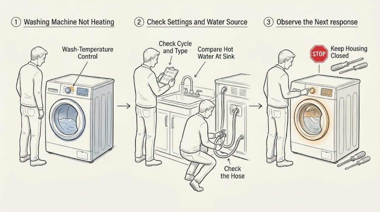 Washing Machine Not Heating