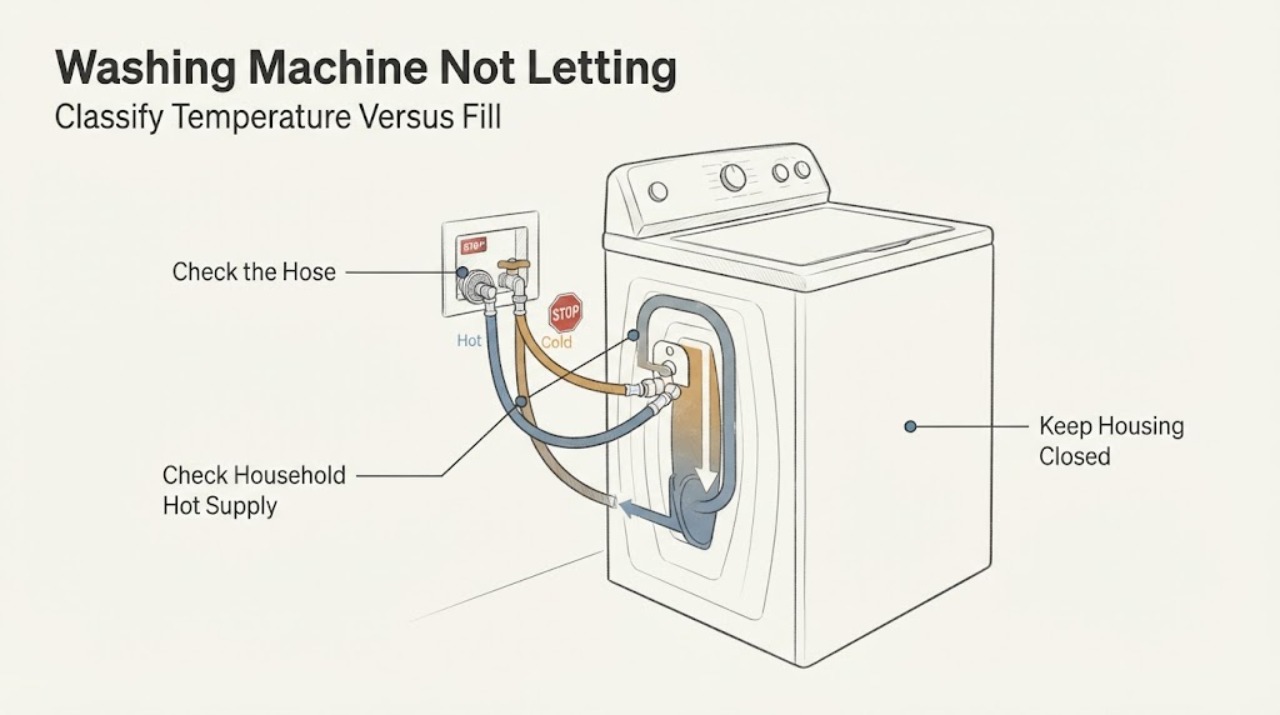 Washing Machine Not Letting