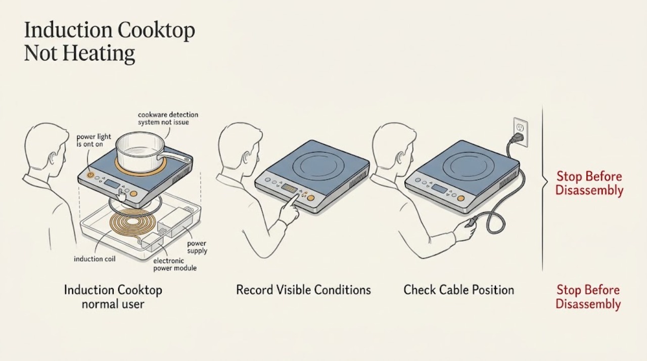 Induction Cooktop Not Heating