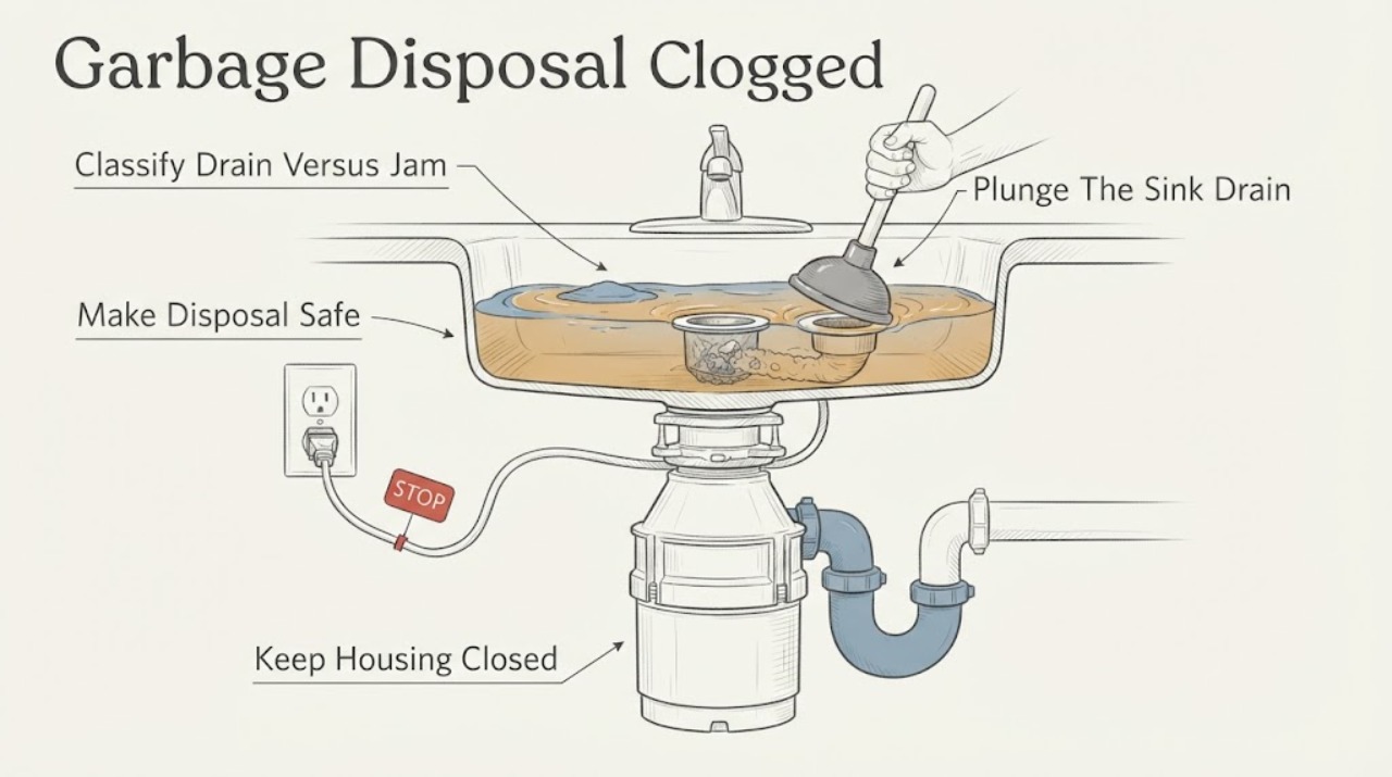 Garbage Disposal Clogged
