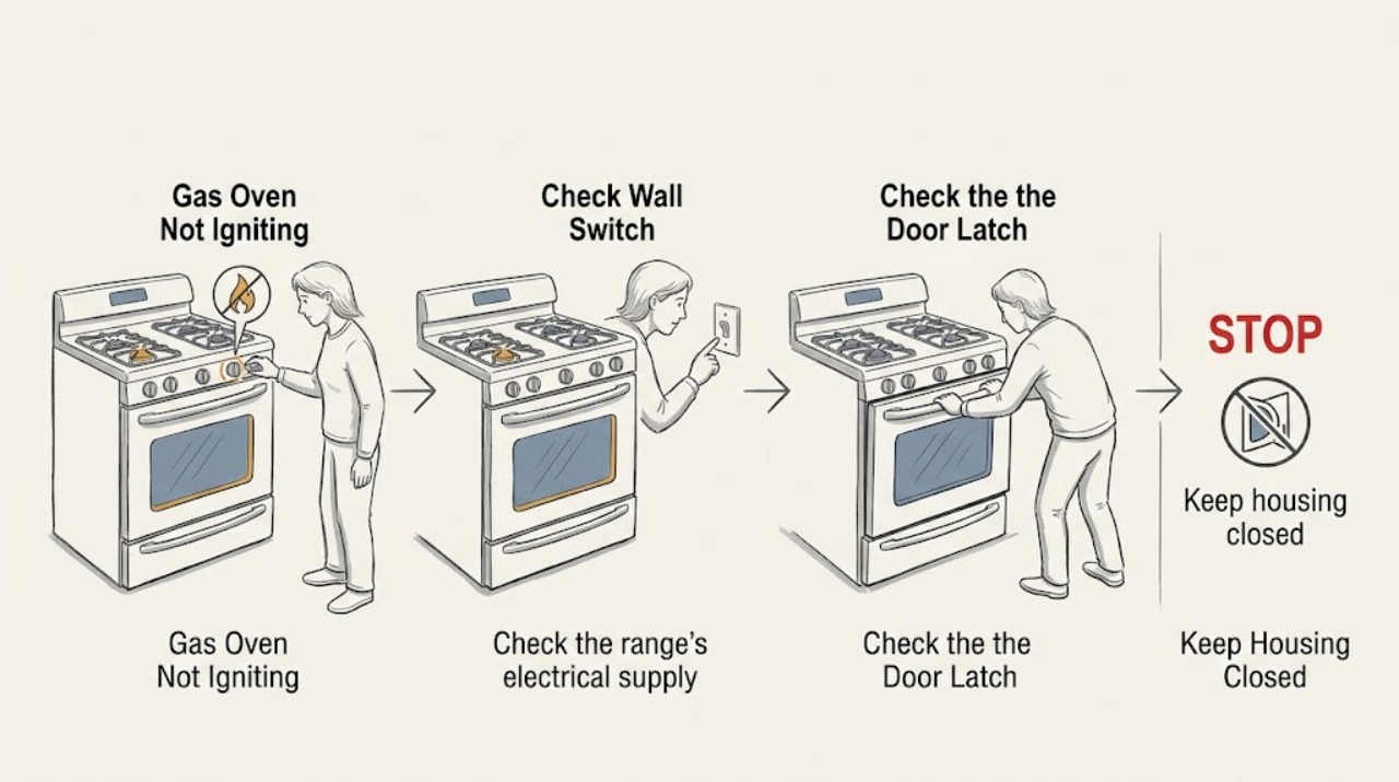 Gas Oven Not Igniting
