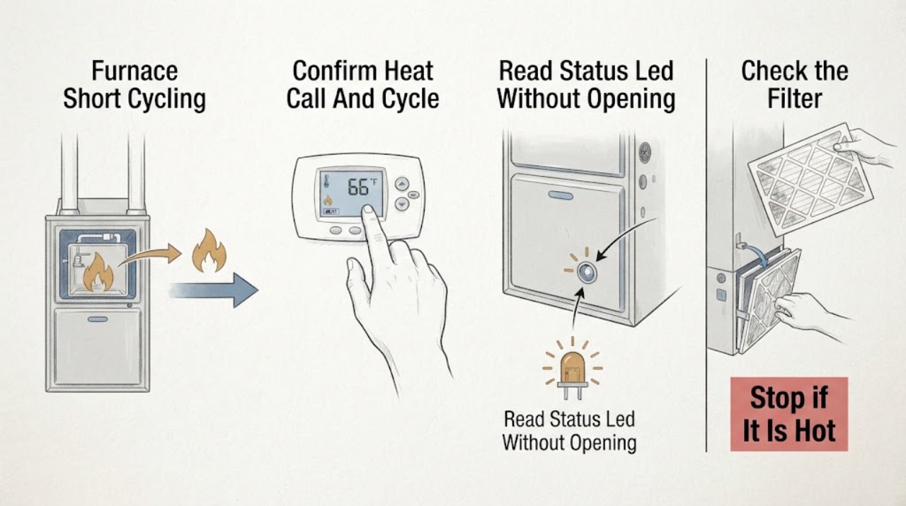 Furnace Short Cycling