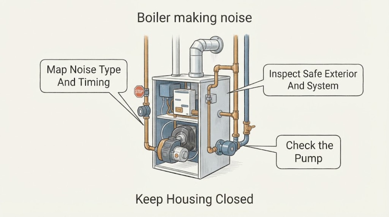 Boiler making noise