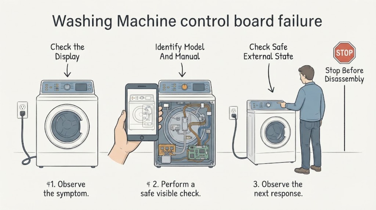 Washing Machine control board failure