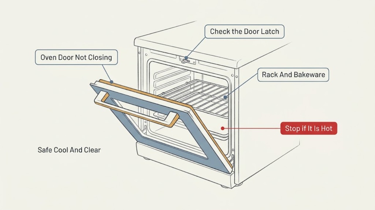 Oven Door Not Closing