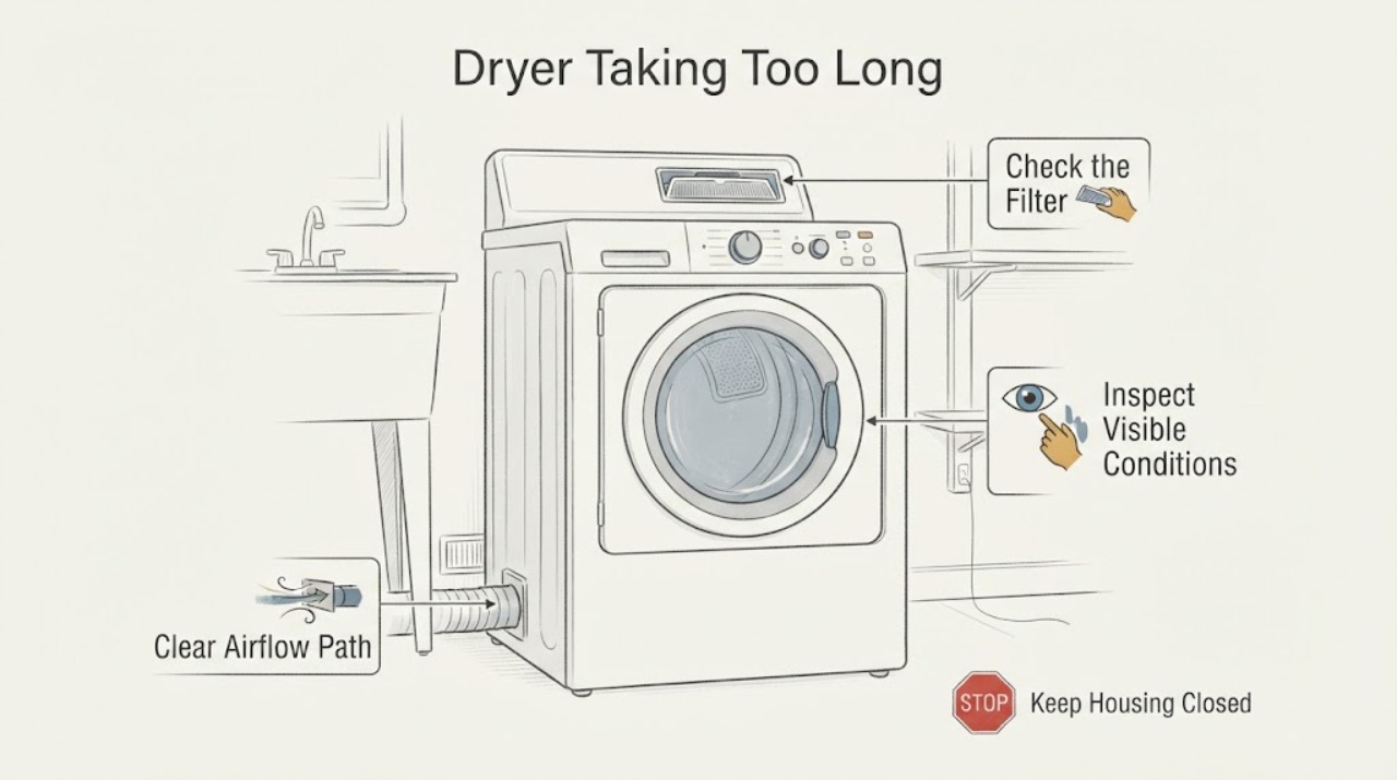 Dryer Taking Too Long