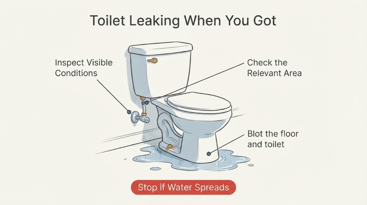 Toilet Leaking When You Got
