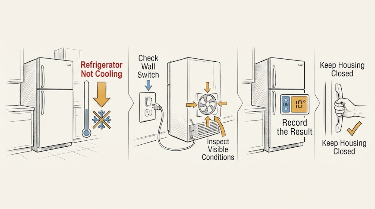 Refrigerator Not Cooling