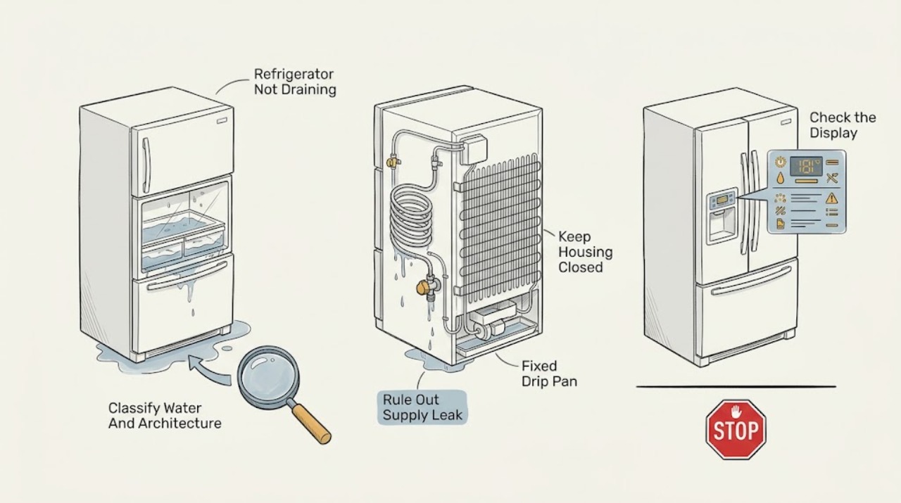 Refrigerator Not Draining