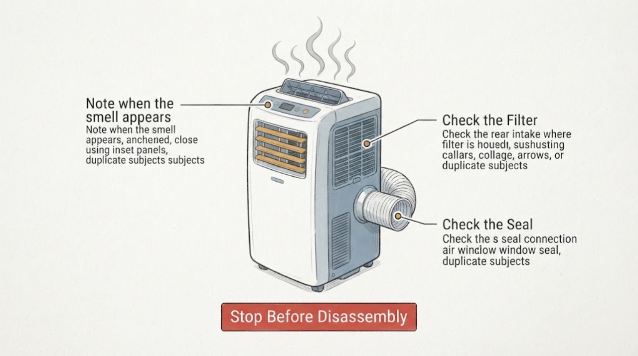 Portable Air Conditioner Bad Smell