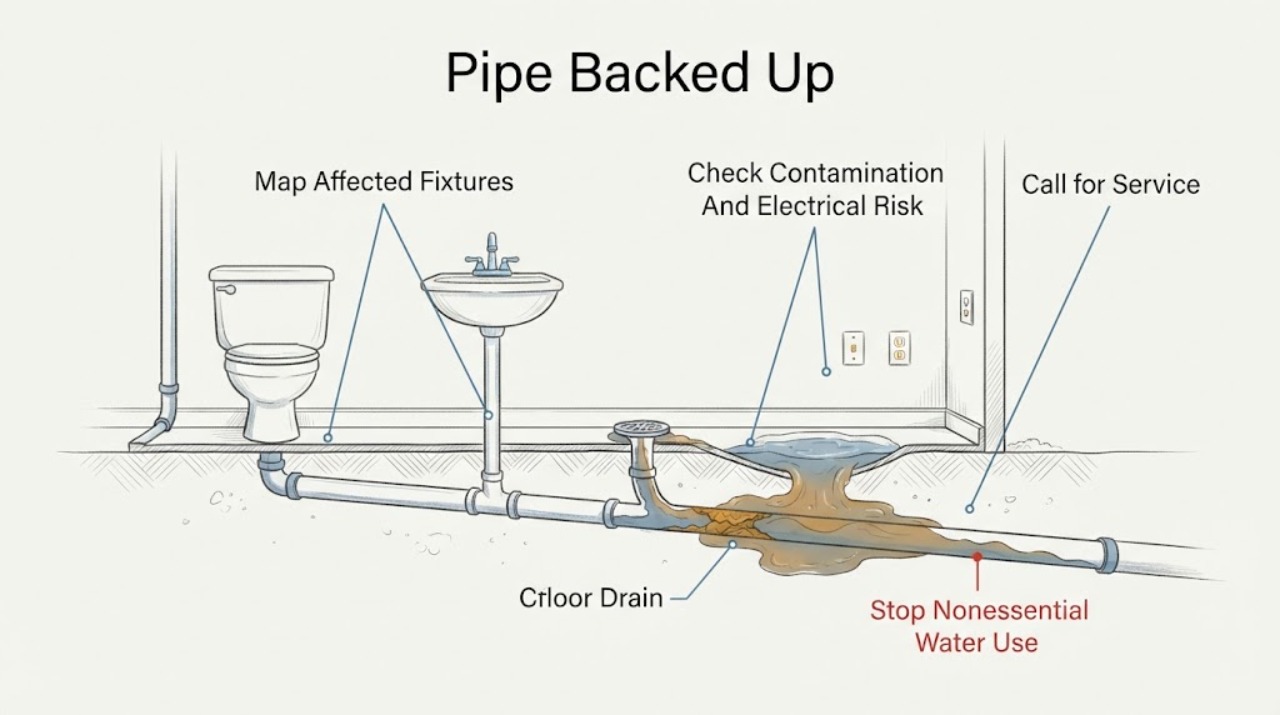 Pipe Backed Up