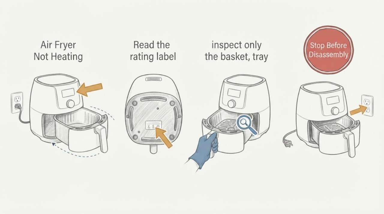 Air Fryer Not Heating