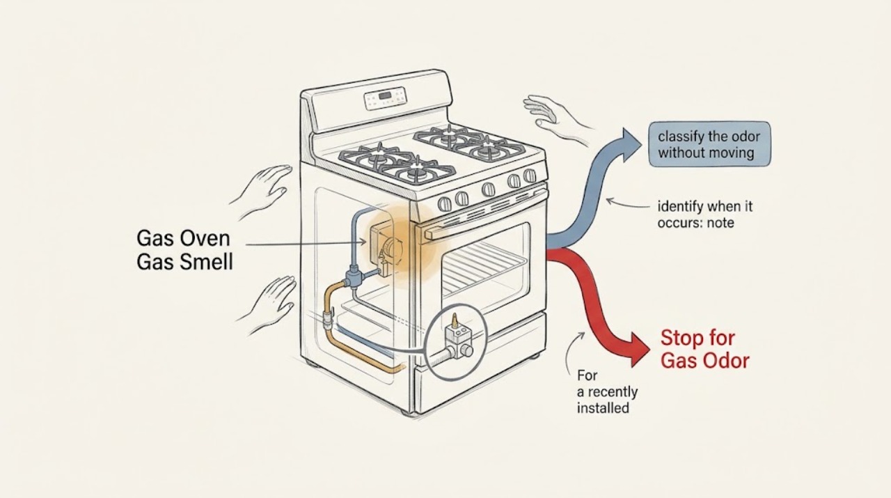 Gas Oven Gas Smell