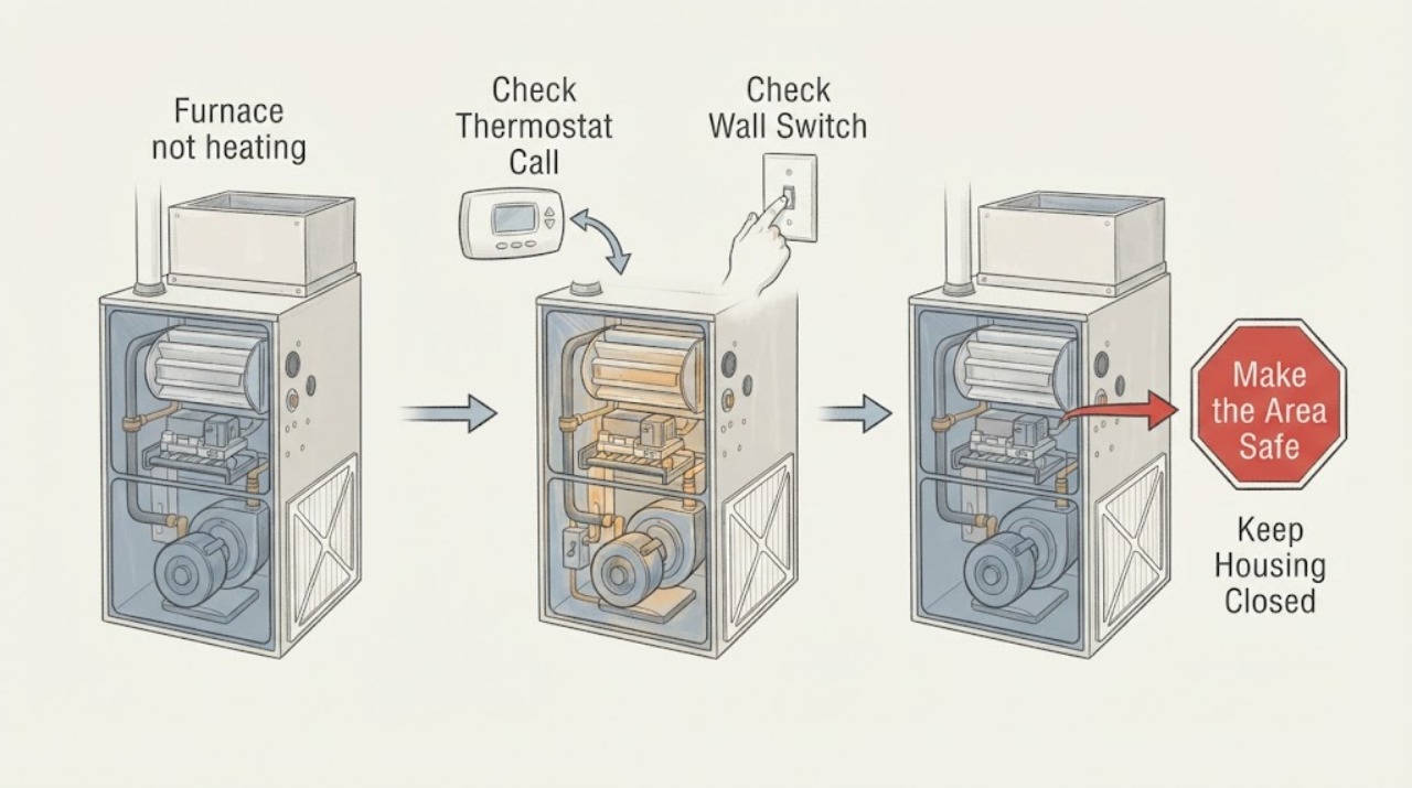 Furnace not heating