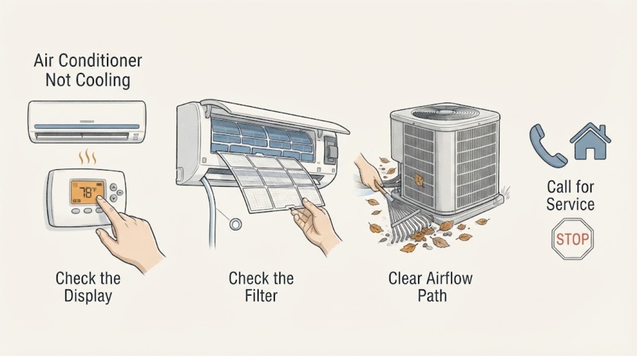 Air Conditioner Not Cooling