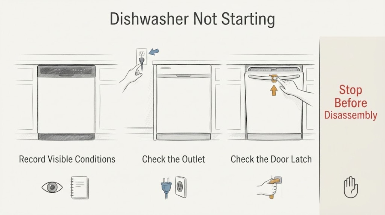 Dishwasher Not Starting