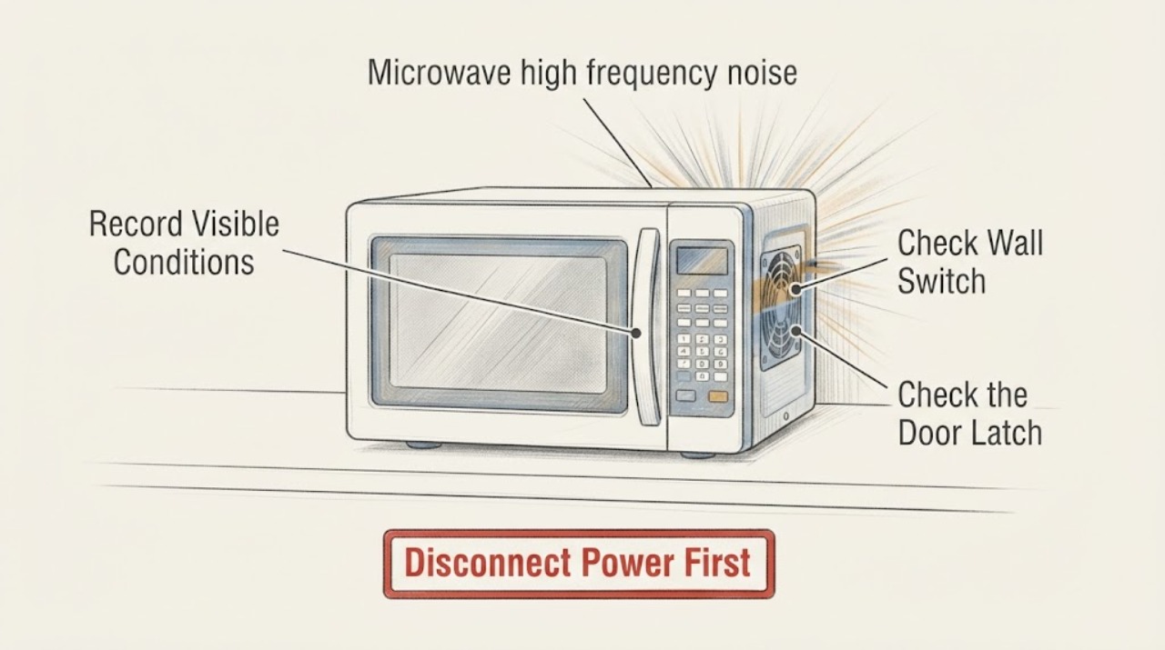 Microwave high frequency noise