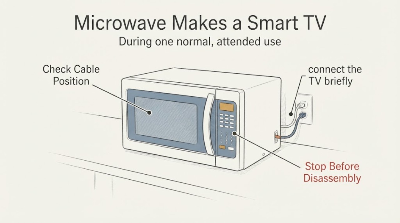 Microwave Makes a Smart TV
