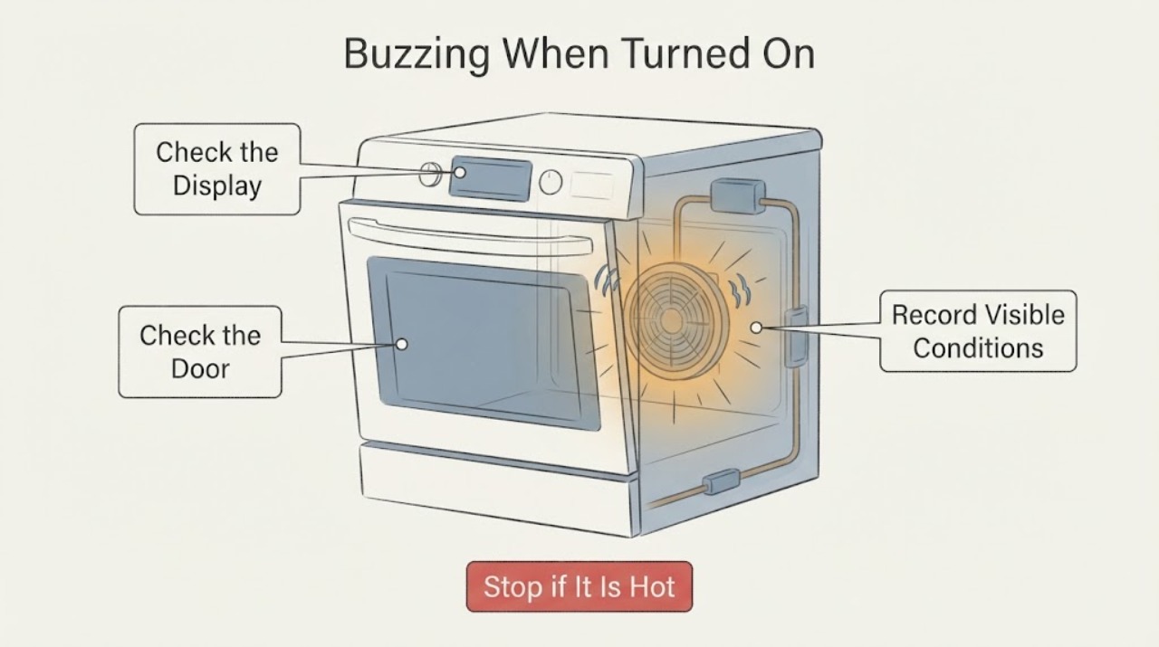 Buzzing When Turned On