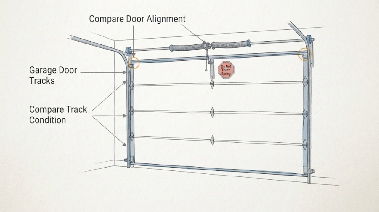 Garage Door Tracks