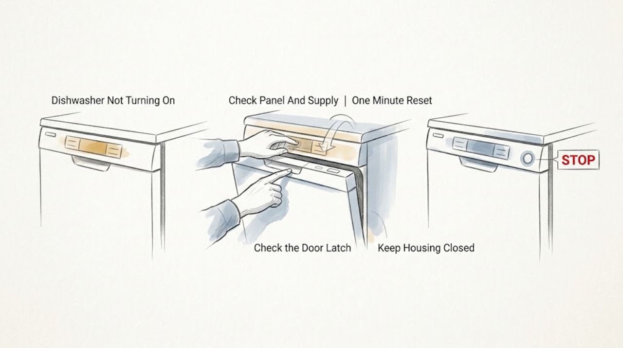 Dishwasher Not Turning On