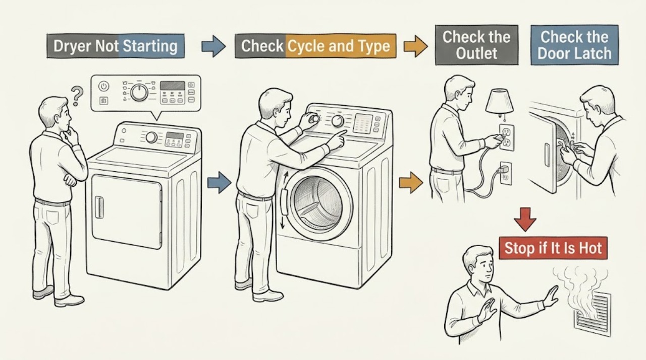 Dryer Not Starting