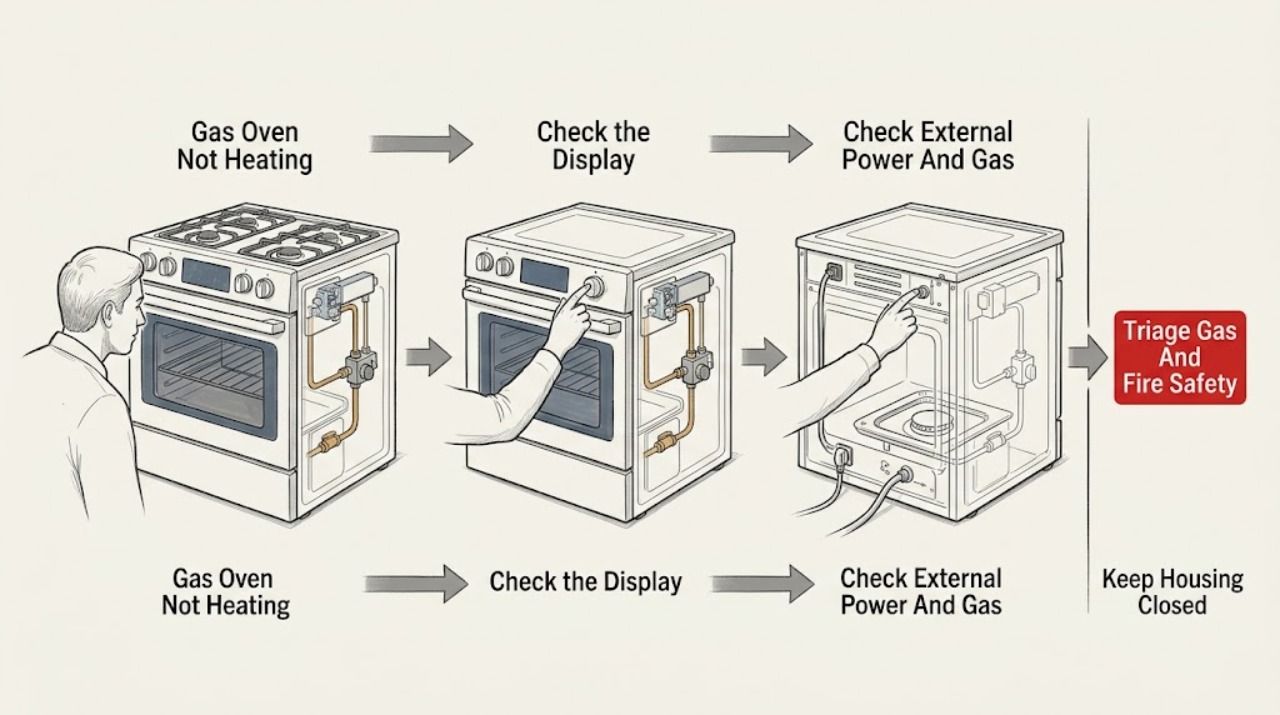 Gas Oven Not Heating