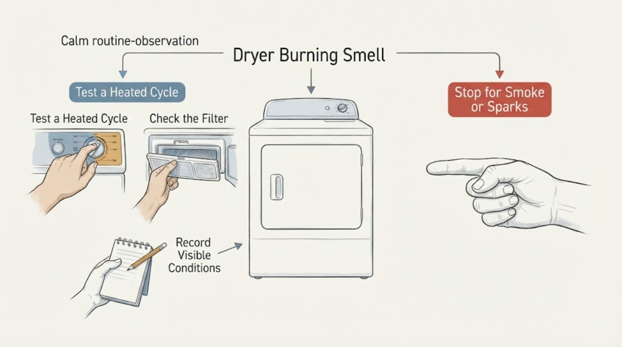 Dryer Burning Smell