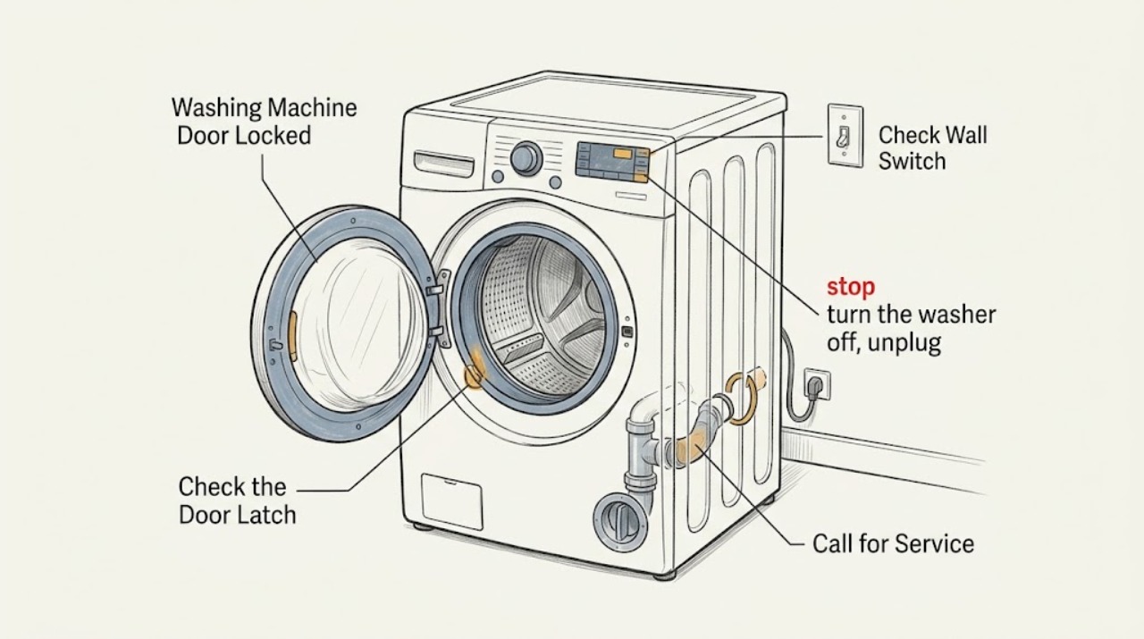 Washing Machine Door Locked